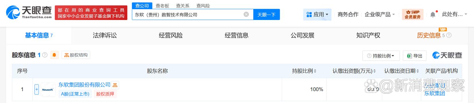 注册资本5000万人民币,经营范围含软件开发,软件销售,人工智能应用